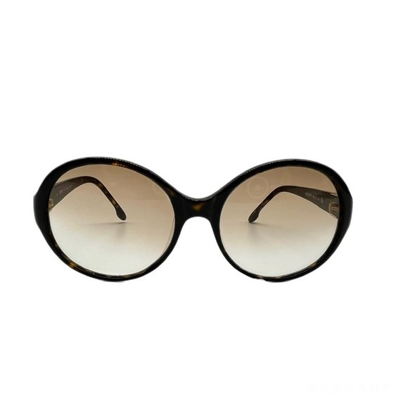 Anna Sui AS60501 Made in Italy Women's Vintage Round Sunglasses in Brown - Picture 1 of 13